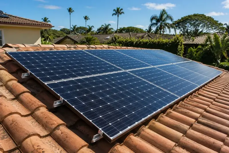 Installation de panneaux solaires à Mouvaux